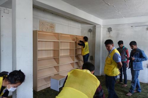 2019년 11월 4일~13일 네팔 카트만두 초등학교 도서관 설립